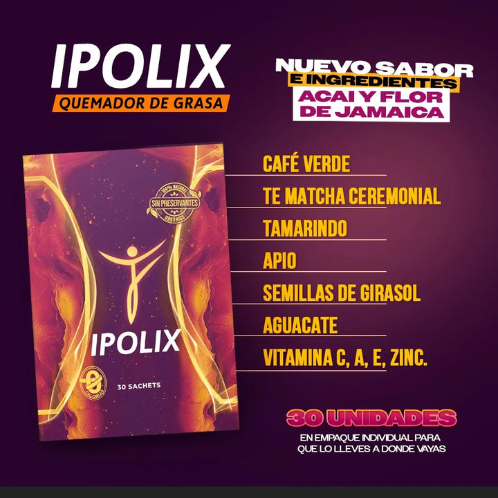 Ipolix X30 - Quemador De Grasa - Imagen 3