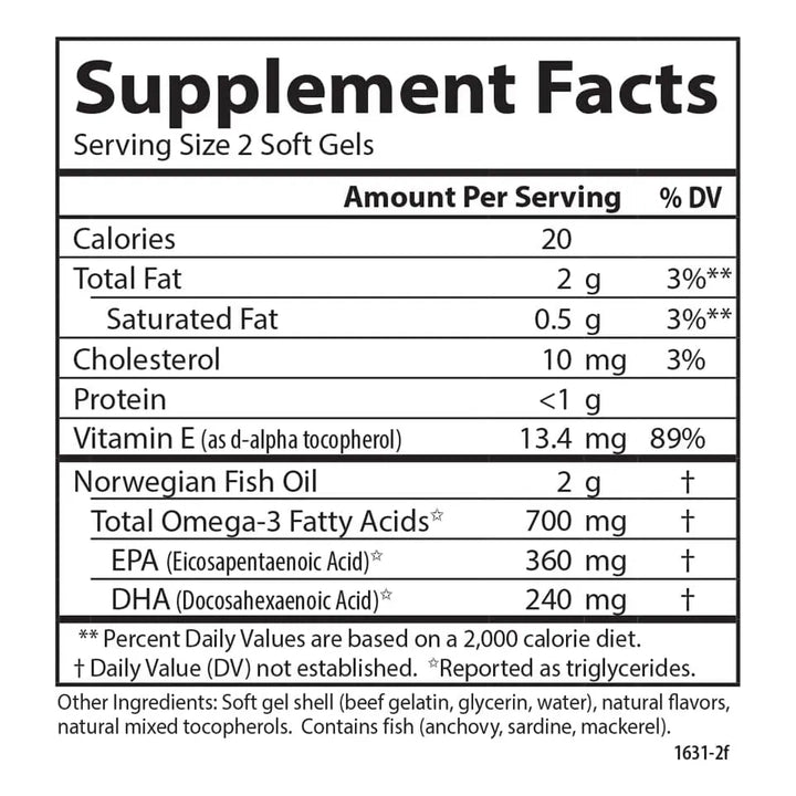 Aceite De Pescado Ultra Refinado Omega 3 Epa Dha 120 Cap - Imagen 4