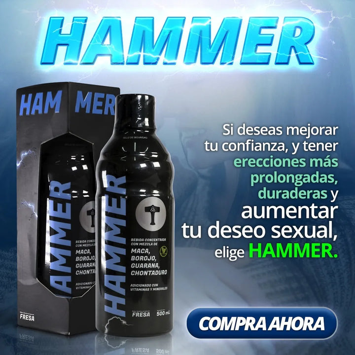 Potenciador Masculino Hammer 500 Ml  - Imagen 4