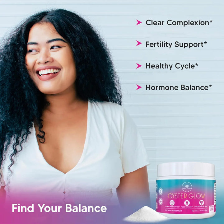 Cyster Glow Polvo De Myo-inositol Y D-chiro Inositol 401 Equ - Imagen 4
