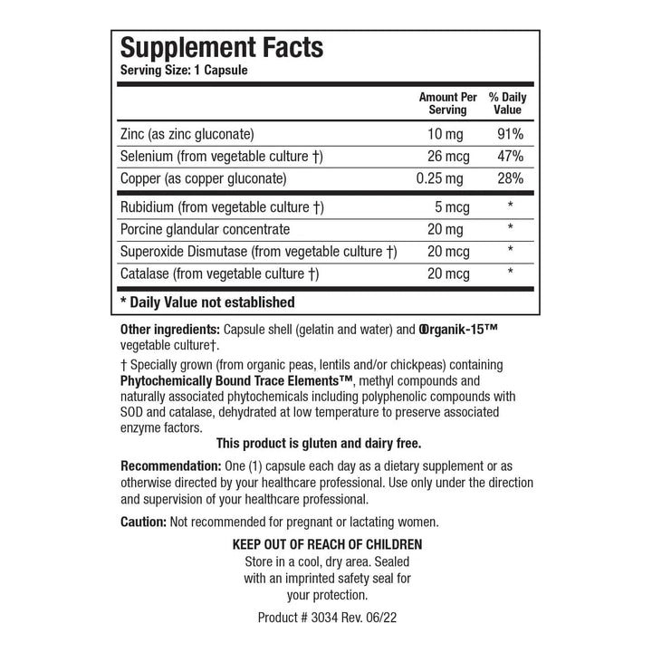 Apoyo Glándulas Endocrinas Equilibrio Hormonal Oligoelemento - Imagen 7