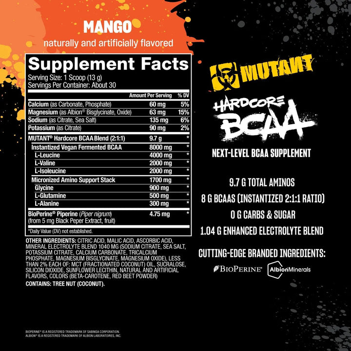 Bcaa Hardcore Para Pre Intra O Post Entrenamiento Hidratació - Imagen 5