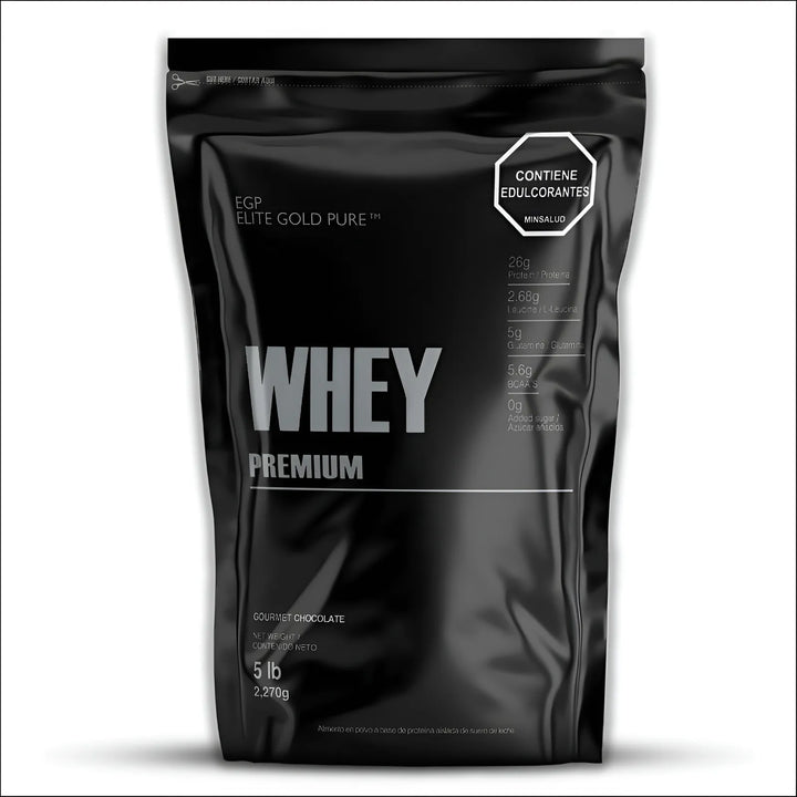 Whey Premium 5 Libras Egp Elite Gold Pure 5lb Standard 5 Lb - Imagen 1