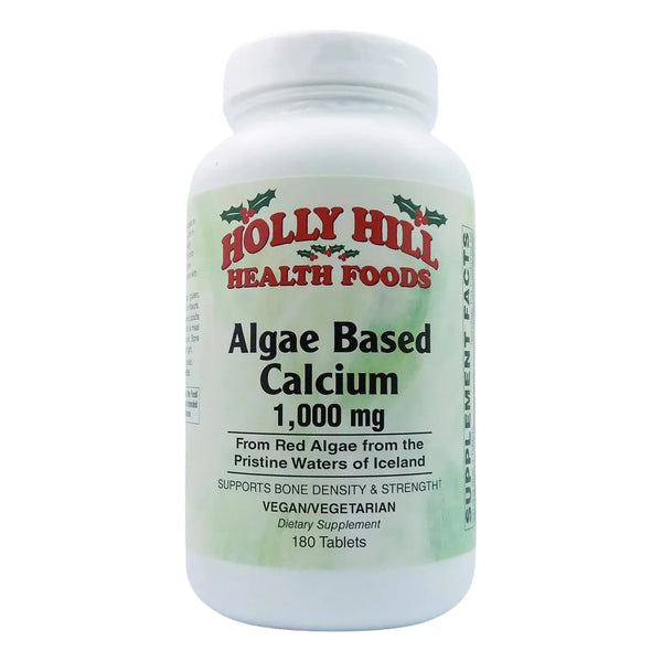 Calcio Natural A Base De Algas 1000 Mg 180 Tabletas Saludabl - Imagen 1