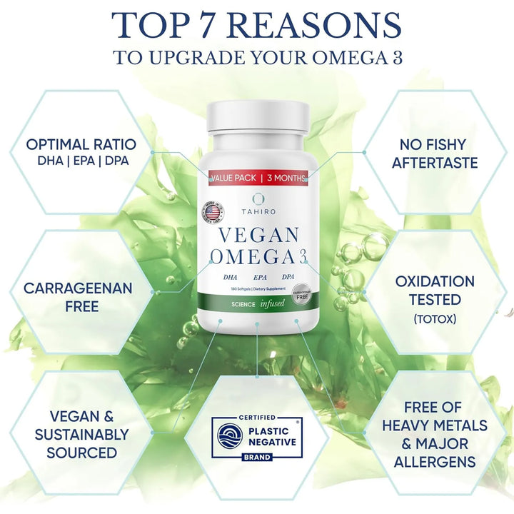 Cápsulas Blandas Omega-3 De Origen Vegetal Con Dpa Dha Y Epa - Imagen 2