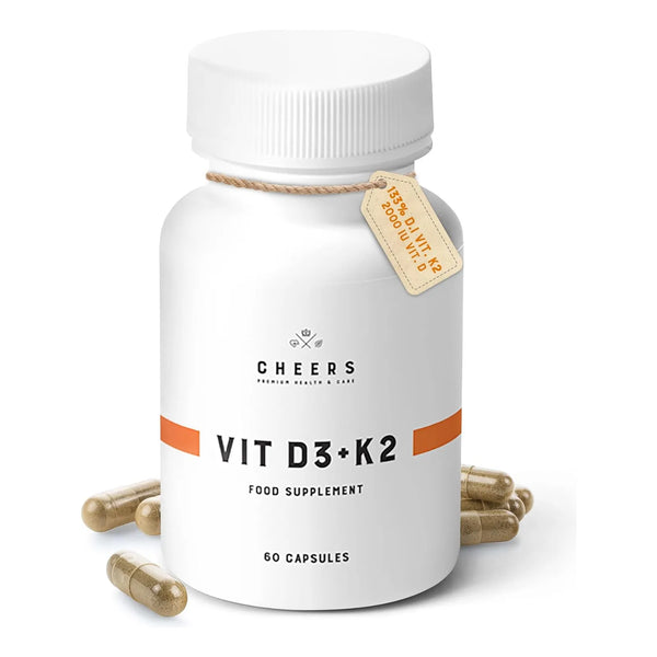 Vitamina D3 Y K2 2000 Ui 133% Ingesta Diaria En Una Cápsula - Imagen 1