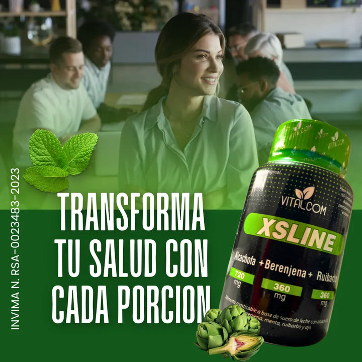 Xsline Capsulas Detox Adelgazante Natural Drenador Hepatico - Imagen 5