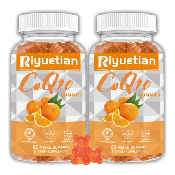 Gomitas Coq10 Extra Fuertes Sabor Naranja Para Hombres Y Muj - Imagen 1