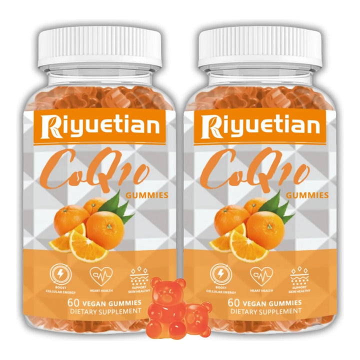 Gomitas Coq10 Extra Fuertes Sabor Naranja Para Hombres Y Muj - Imagen 1