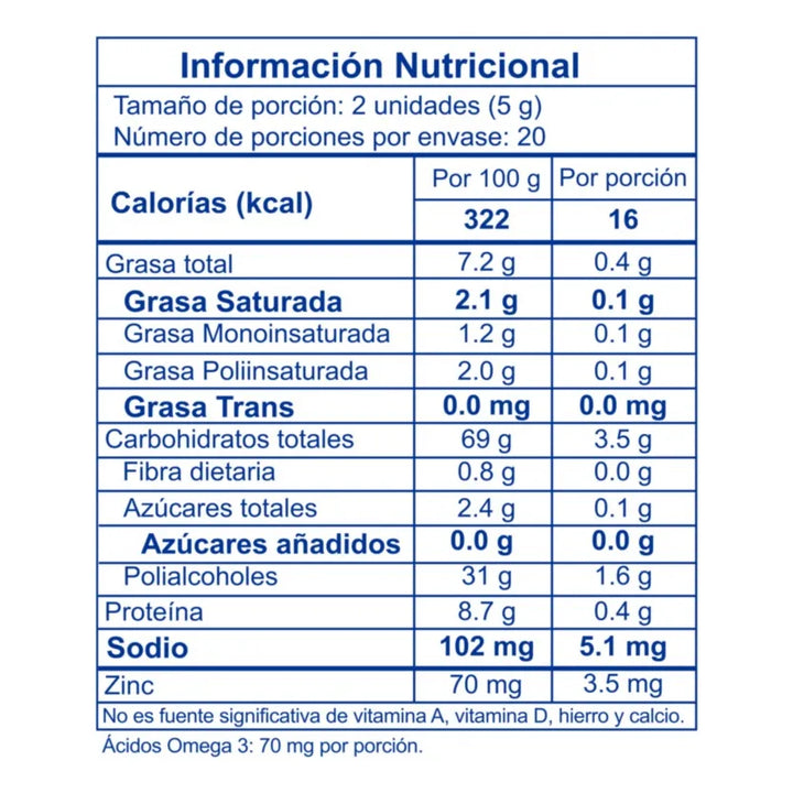 Gomas  Bénet Omega 3 Limón Manzana - Imagen 2
