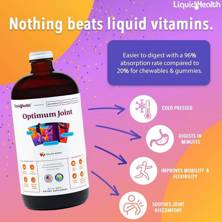 Liquid Health Glucosamina Condroitina Liquido Optimo Apoyo Articular 3 ...