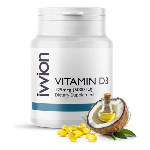 Cápsulas Blandas Vitamina D3 5000 Ui Huesos Saludables Sistema Inmunológico
