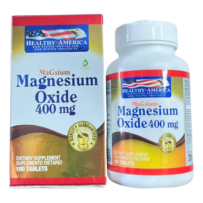 Magnesium Oxide 400 Mg X100 N/a - Imagen 1