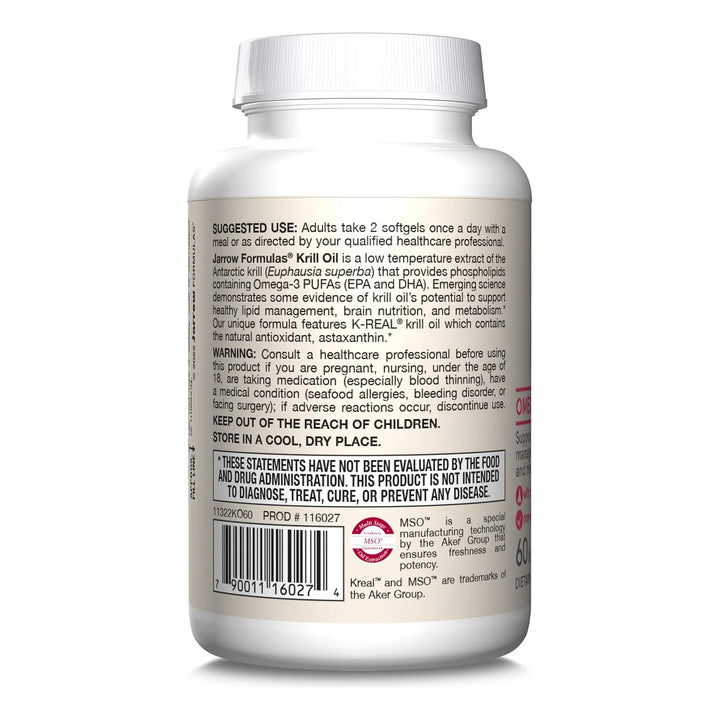 Aceite De Krill Nko60 30 Cápsulas 500 Mg Omega 3 Antioxidant - Imagen 9