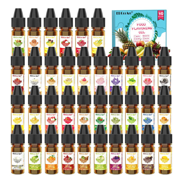 Aceite Aromatizante Concentrado De Caramelo Sabor Piña Y Fresa 36 Sabores Para Cocinar Hornear Y Más