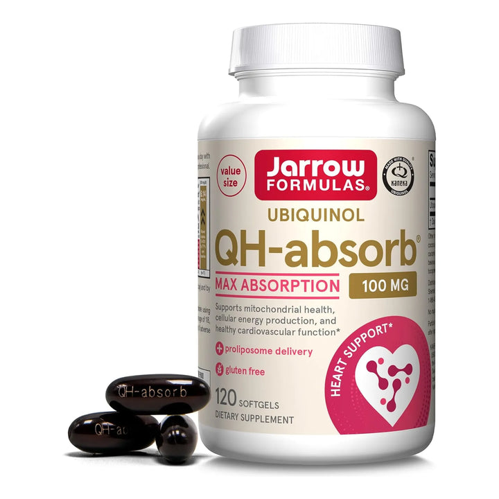 Qh-absorb 200 Mg Maxima Absorcion Jarrow Formulas 120 Cap - Imagen 1
