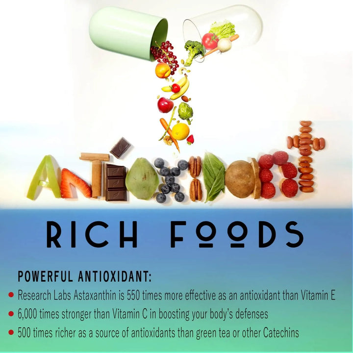 Cápsulas Blandas Astaxantina 12 Mg Con Aceite De Coco Orgáni - Imagen 2