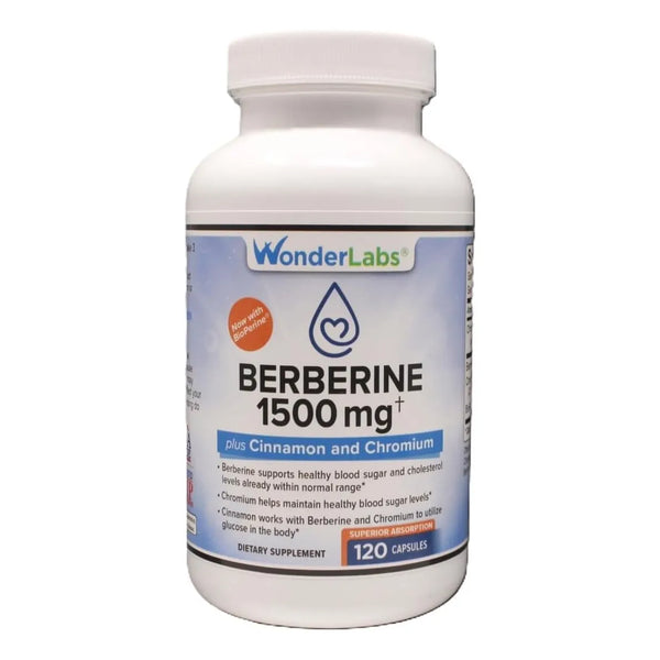 Berberina Hcl 500 Mg Con Canela Y Cromo Para Control De Gluc - Imagen 1
