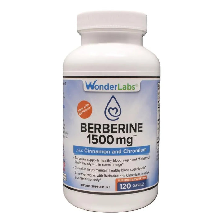 Berberina Hcl 500 Mg Con Canela Y Cromo Para Control De Gluc - Imagen 1