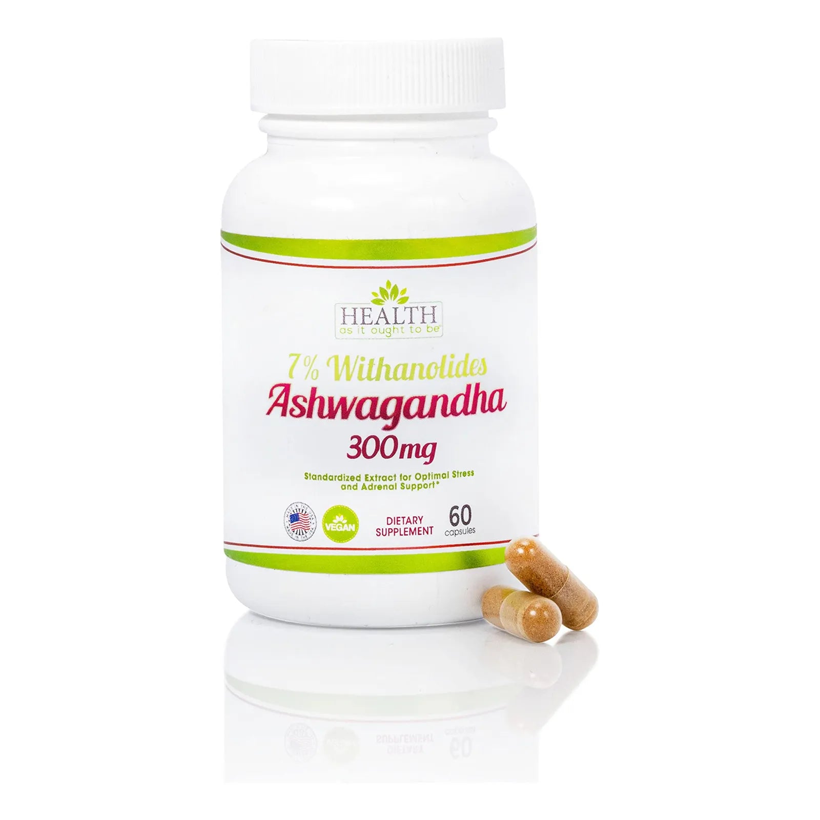 Ashwagandha 7% Withanolides Suplemento Formulado Por Medicos 60 Capsul ...