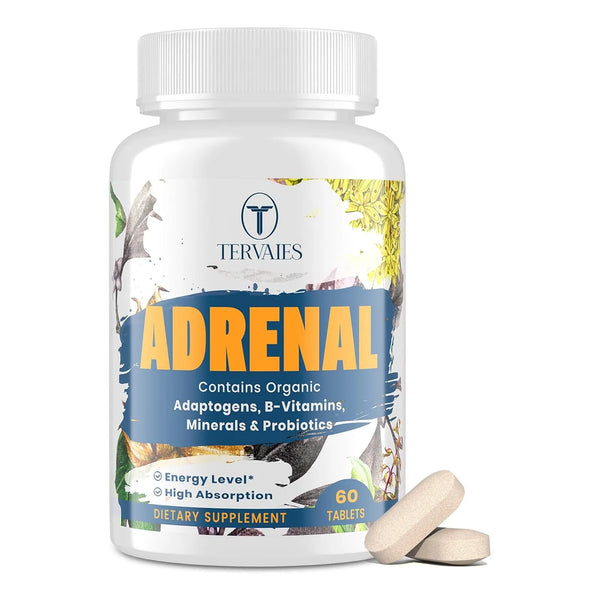 Complemento Natural Hierbas Adaptógenas Apoyo Suprarrenal Co - Imagen 1