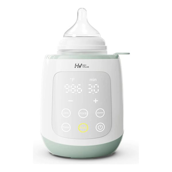 Calentador De Biberones 10 En 1 Con Pantalla Led Y Apagado Automático Preserva Nutrientes