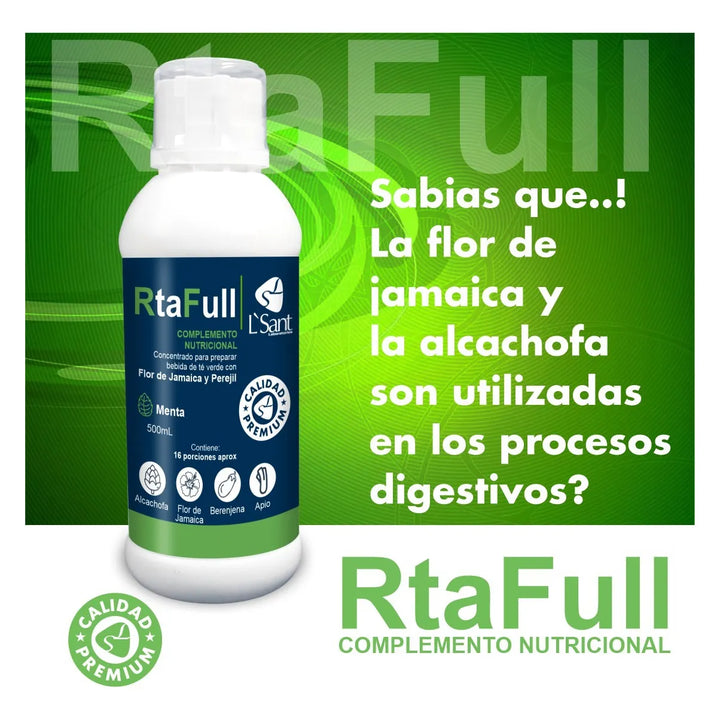 2 Rtafull Higado Graso + Colon Irritado Menta - Imagen 6