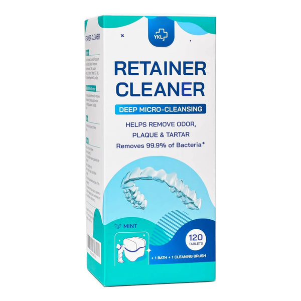 Kit Limpiador Retenedores Dentaduras Postizas 120 Tabletas Estuche