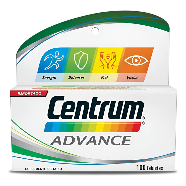 Centrum Advance X 100 Tabletas Sin Sabor - Imagen 1