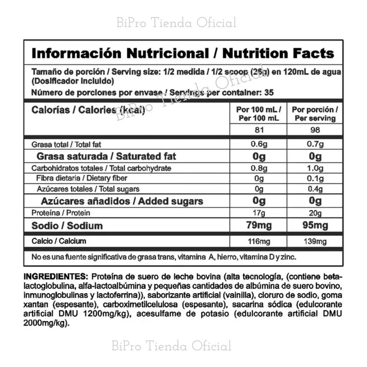Bi Pro, Proteina Bipro Envío Gratis - Imagen 2
