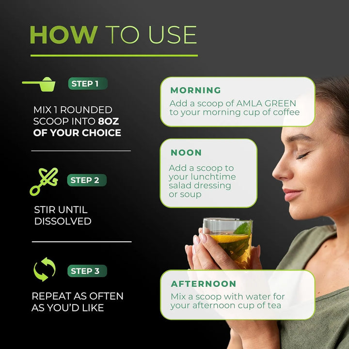 Amla En Polvo Superalimento Antioxidante Con Té Oolong Orgán - Imagen 8