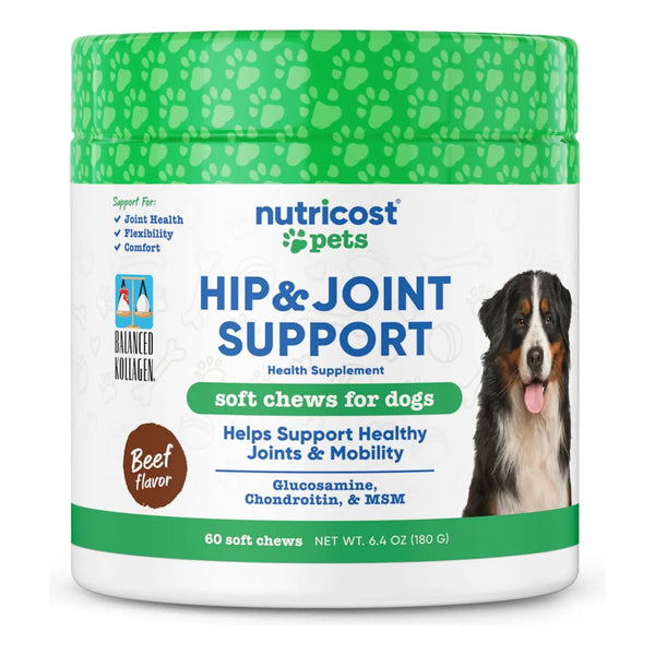 Masticables Suaves Para Perros Sabor Carne 60 Unidades Nutricost Mascotas