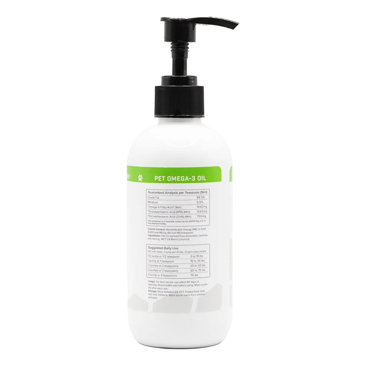 Aceite Omega 3 Mct Para Mascotas Energía Salud Piel Abrigo A - Imagen 2