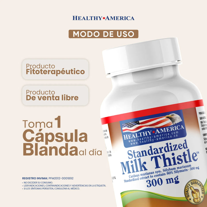 Cardo Mariano Milk Thistle 90s Sin Sabor - Imagen 5