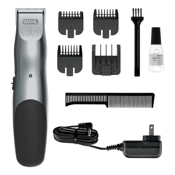 Maquina De Afeitar Wahl Barbera Inalambrica Recargable Con Cuchillas Autoafilables