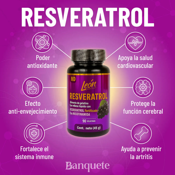 Resveratrol Nicotinamida Con Vitamina C Con Zinc Gelatinas - Imagen 2