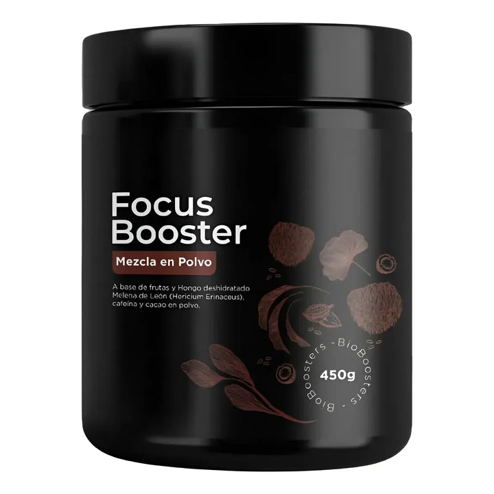 Focus Booster Suplemento Natural Con Melena De Leon - Imagen 1