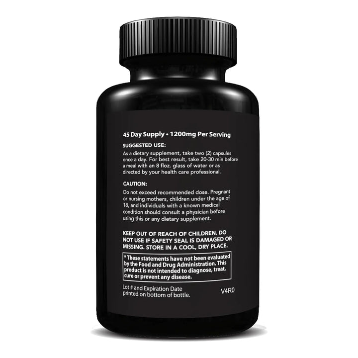 Cápsulas Berberina Hcl 1200 Mg 90 Unidades Para Salud Natura - Imagen 9
