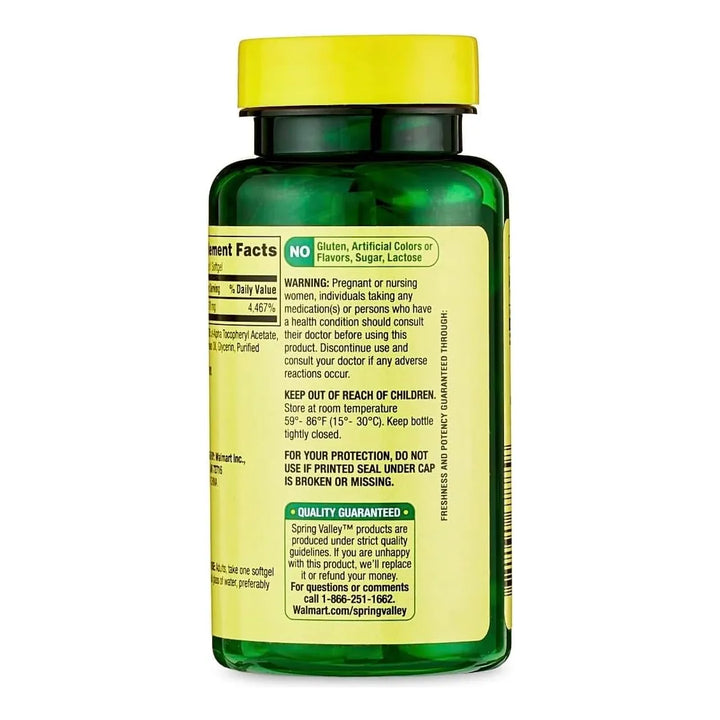Cápsulas Blandas Vitamina E D-alfa 670 Mg 60 Unidades Extra - Imagen 2