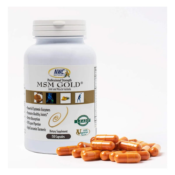 Cápsulas Msm Gold Antioxidantes Para Articulaciones Y Múscul - Imagen 1