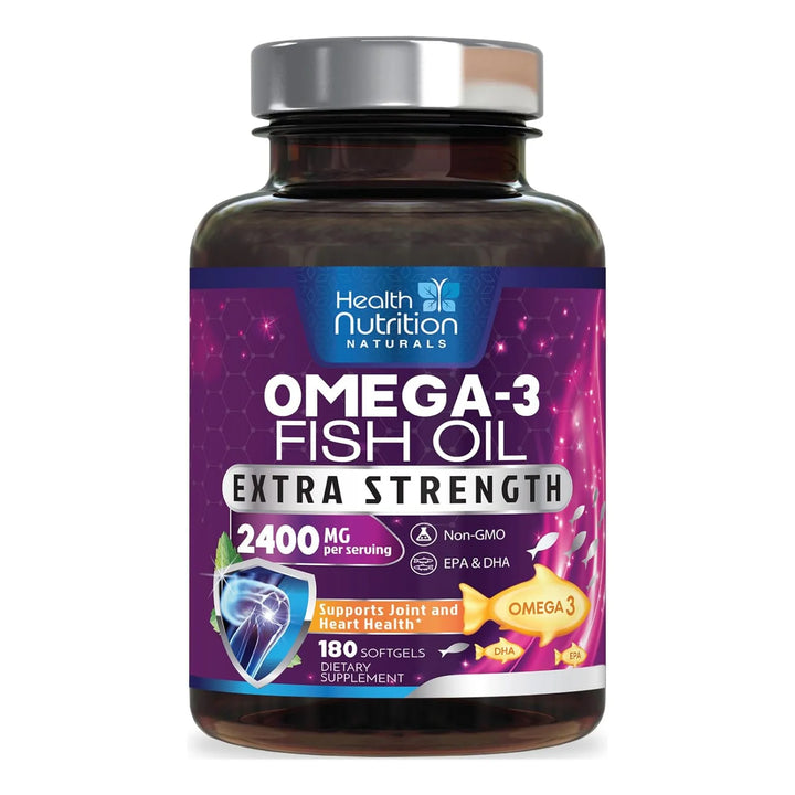Aceite De Pescado 2400 Mg Omega 3 Epa Dha Apoyo Salud Inmuno - Imagen 1