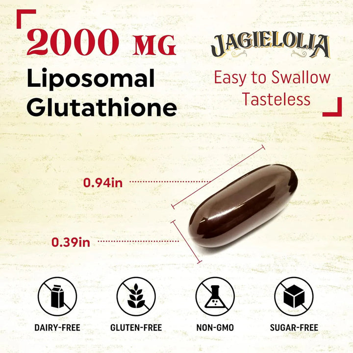 Glutatión Liposomal 2000 Mg Con L-serina Y Sulforafano 60 Cá - Imagen 6
