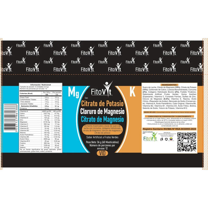 Citrato De Magnesio Y Potasio - Imagen 8