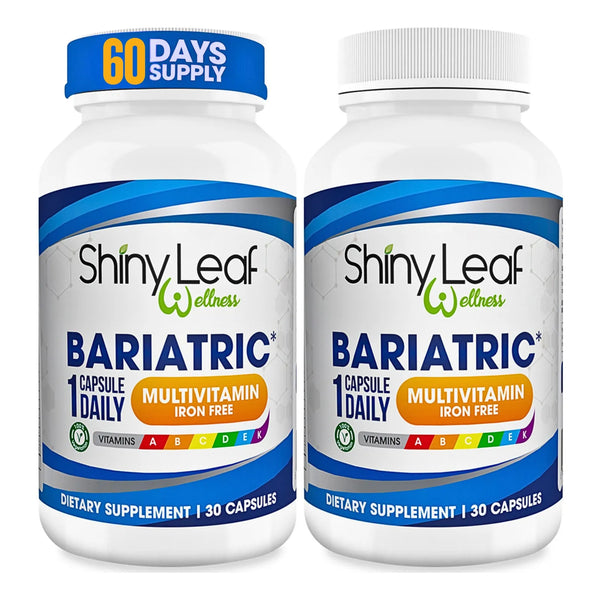 Capsulas Multivitaminicas Bariatricas Sin Hierro Shiny Leaf Postcirugia Gastrica
