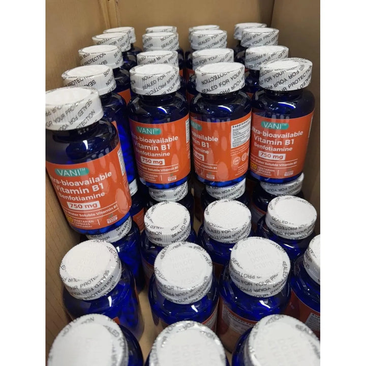 Benfotiamina 750 Mg Con Tiamina B1 Soluble En Agua Y Grasa E - Imagen 8