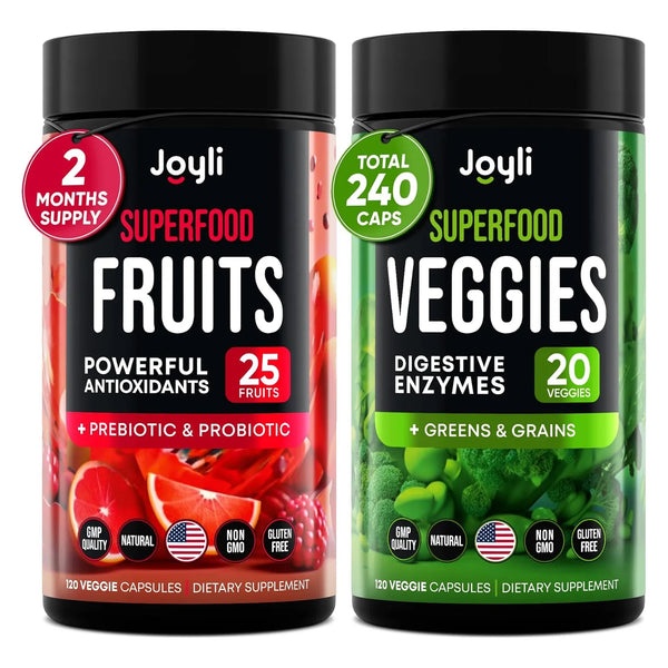 Cápsulas De Frutas Y Verduras Altas En Fibra Para Energía In - Imagen 1