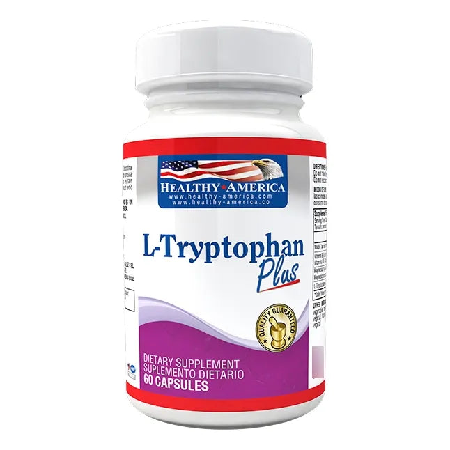 L Tryptophan Plus 100mg 60c Sin Sabor - Imagen 2