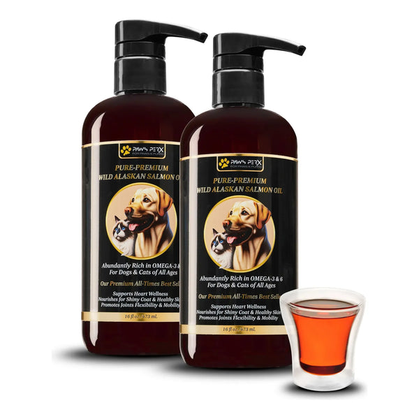 Aceite De Salmón Puro Natural Para Perros Y Gatos Omega 3 Articulaciones Y Pelaje Saludable