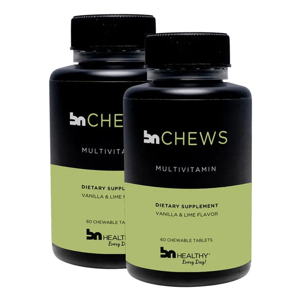 BN Chews Vanilla & Lime Multivitamínico Bariátrico Masticable Con 27 Nutrientes Esenciales