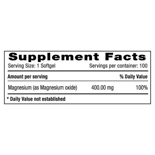 Magnesium 400mg X 100 N Systems Magnesio - Imagen 3
